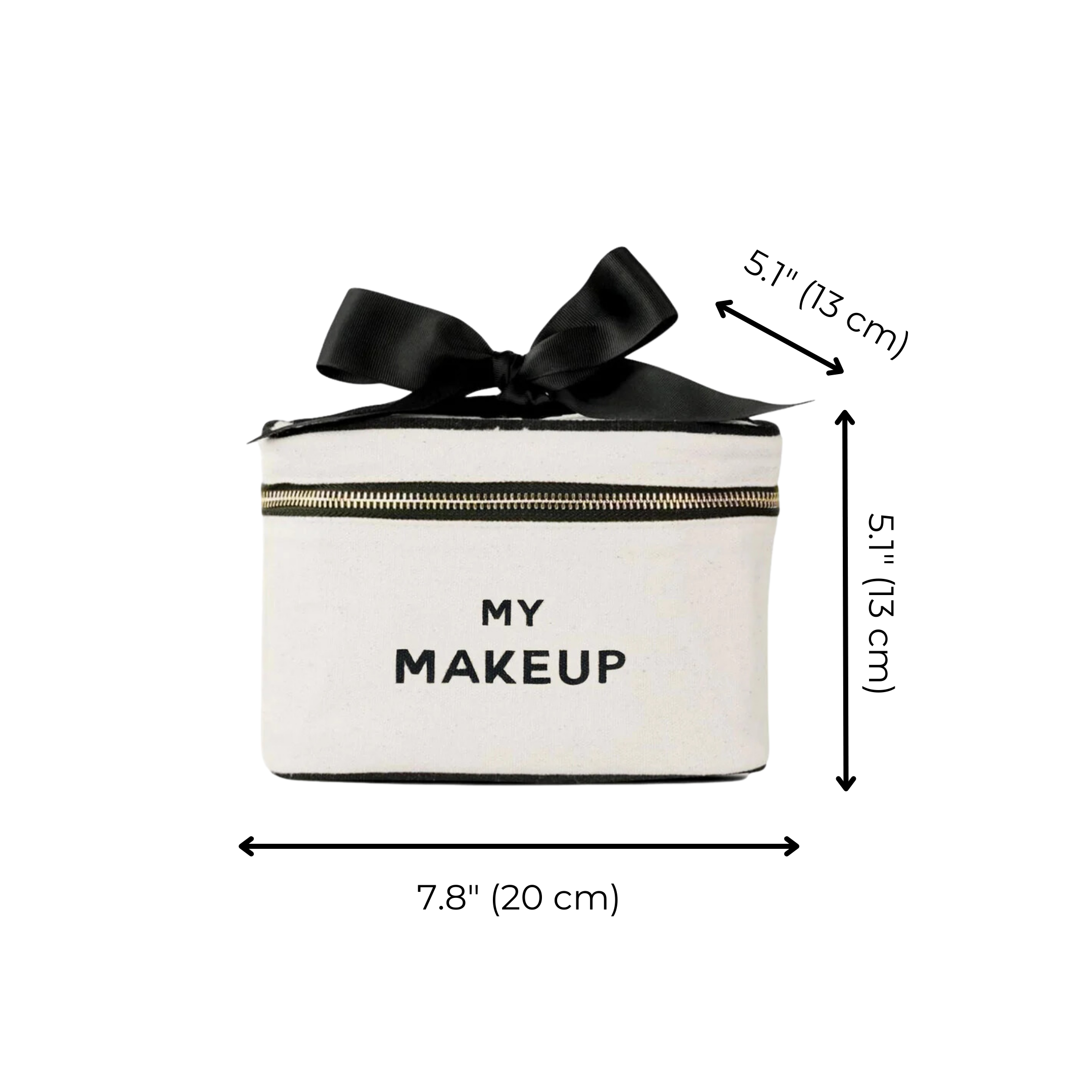 My Makeup Cosmetic Box, Cream | Bag-all
