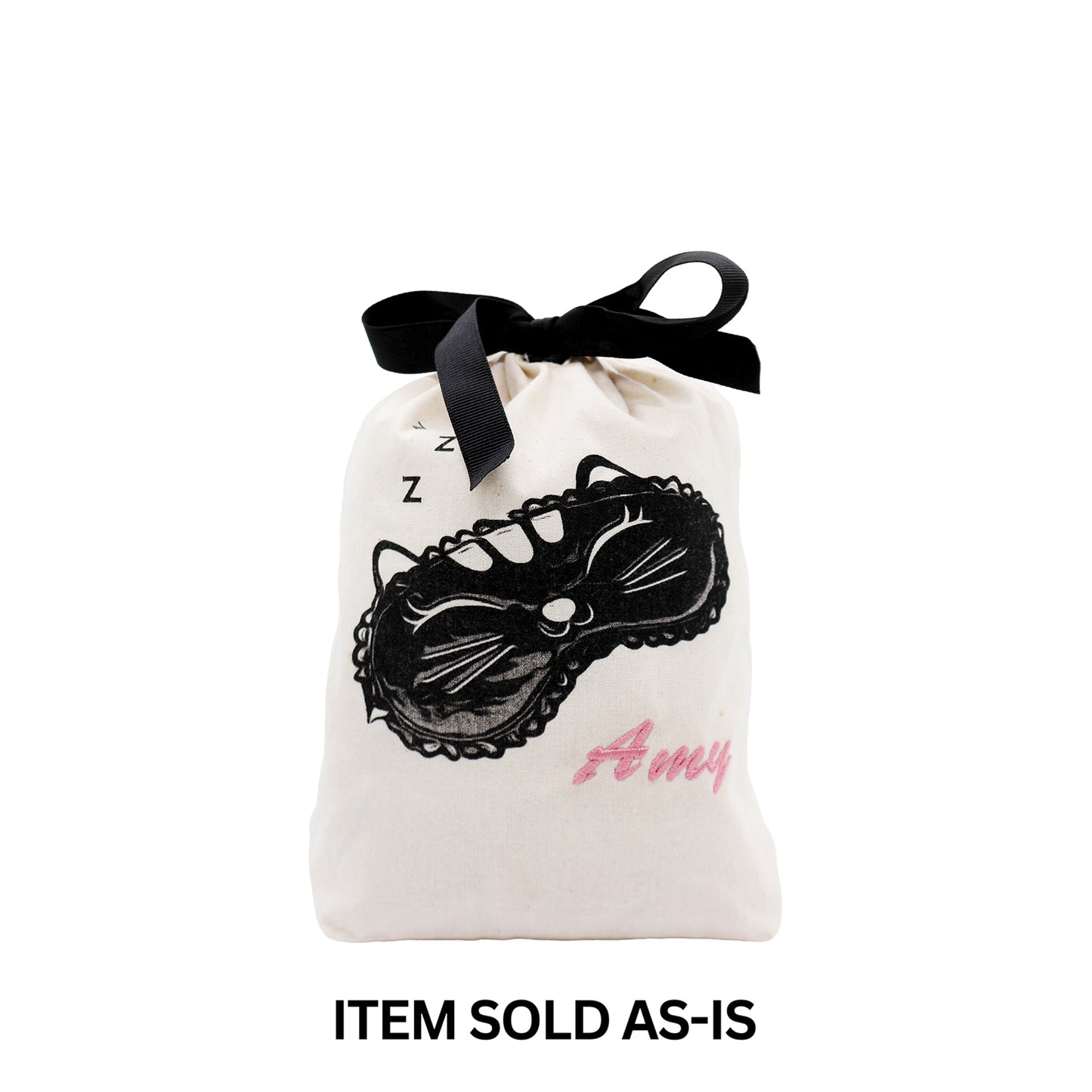 SALES BIN - Sleeping Mask, Travel Bag – Cream