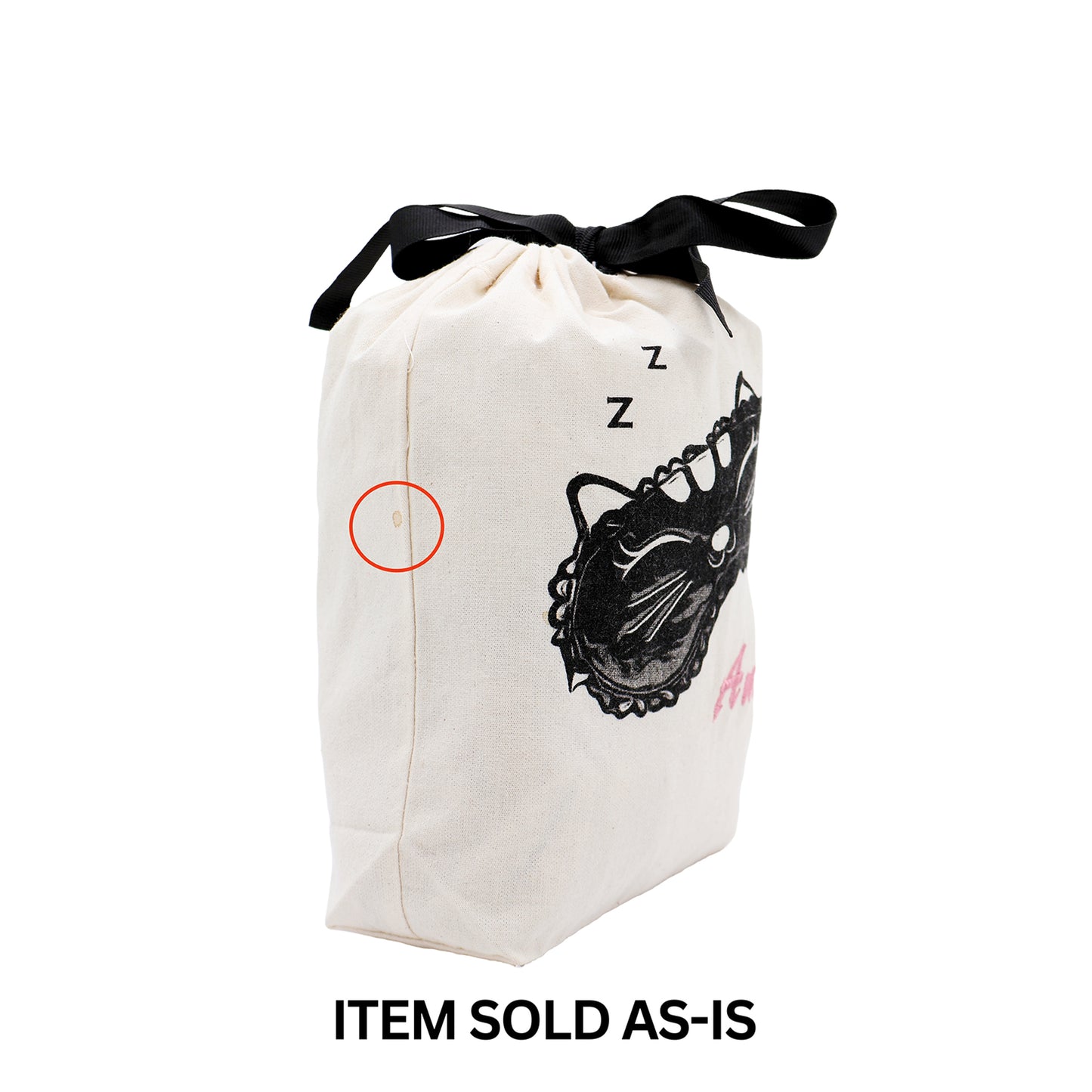 SALES BIN - Sleeping Mask, Travel Bag – Cream