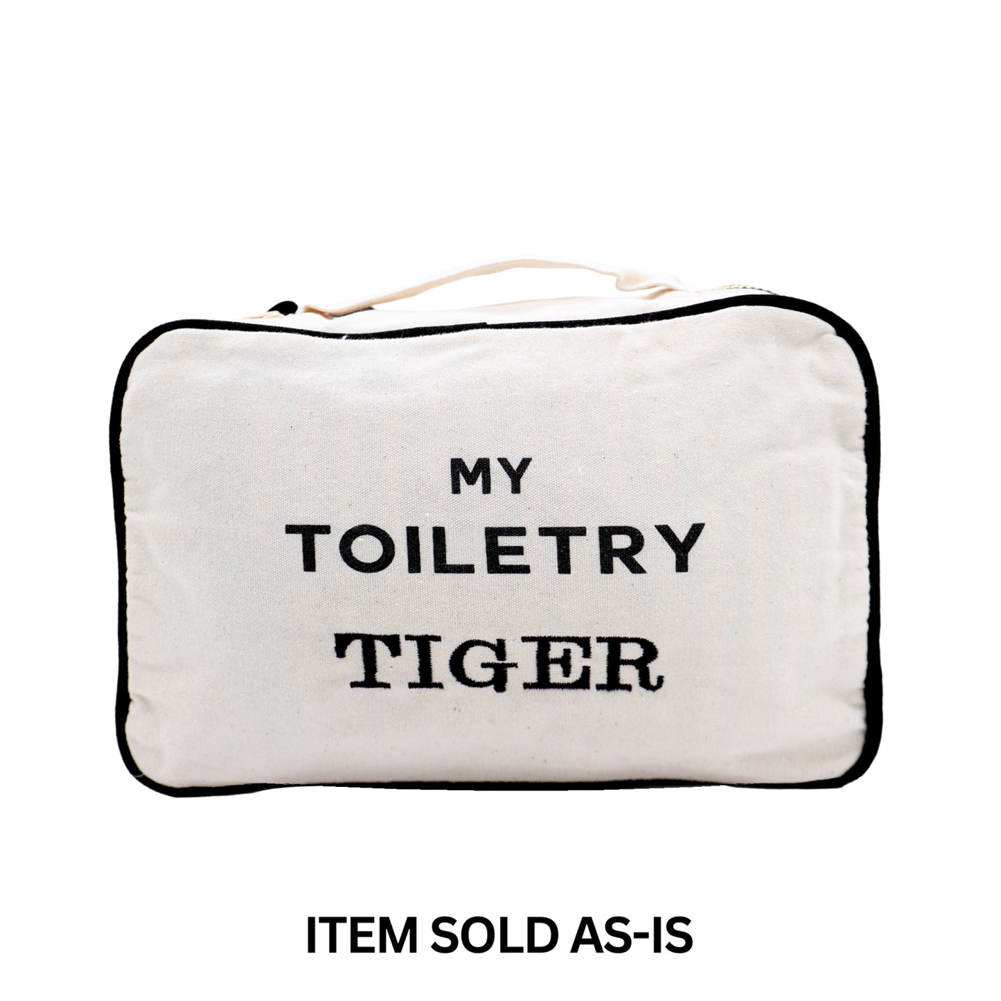 SALES BIN - Hanging Toiletry Travel Bag – Cream