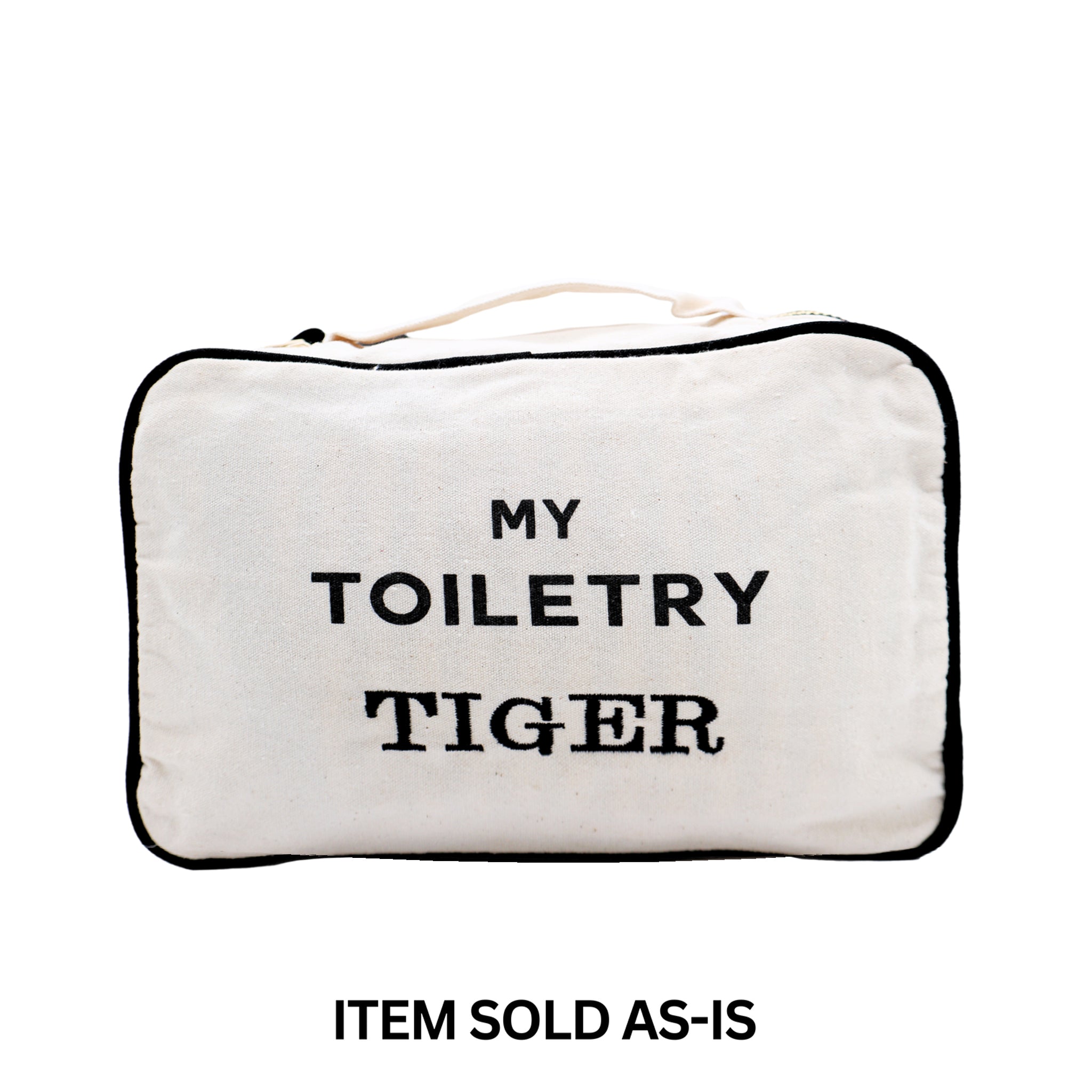 SALES BIN - Hanging Toiletry Travel Bag – Cream