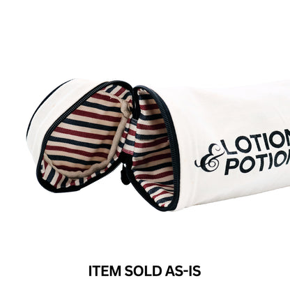 SALES BIN - Toiletry & Liquids Travel Case – Cream