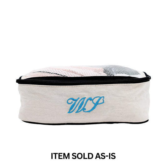 SALES BIN - Cotton Packing Cube Medium, Cream