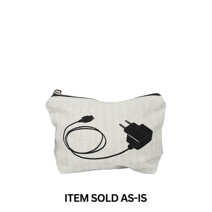 SALES BIN - Charger Pouch, Cream