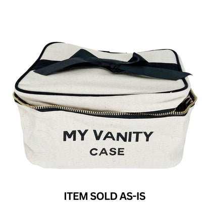 SALES BIN - My Vanity Large Beauty Box, Cream