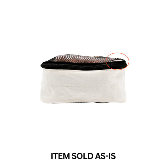SALES BIN - Cotton Packing Cube Small, Cream
