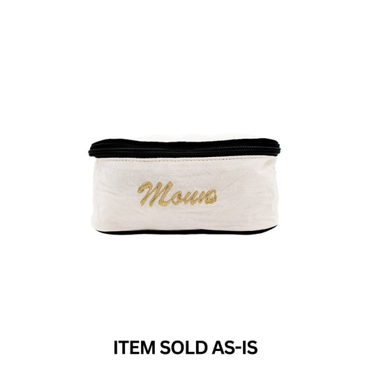 SALES BIN - Cotton Packing Cube Small, Cream