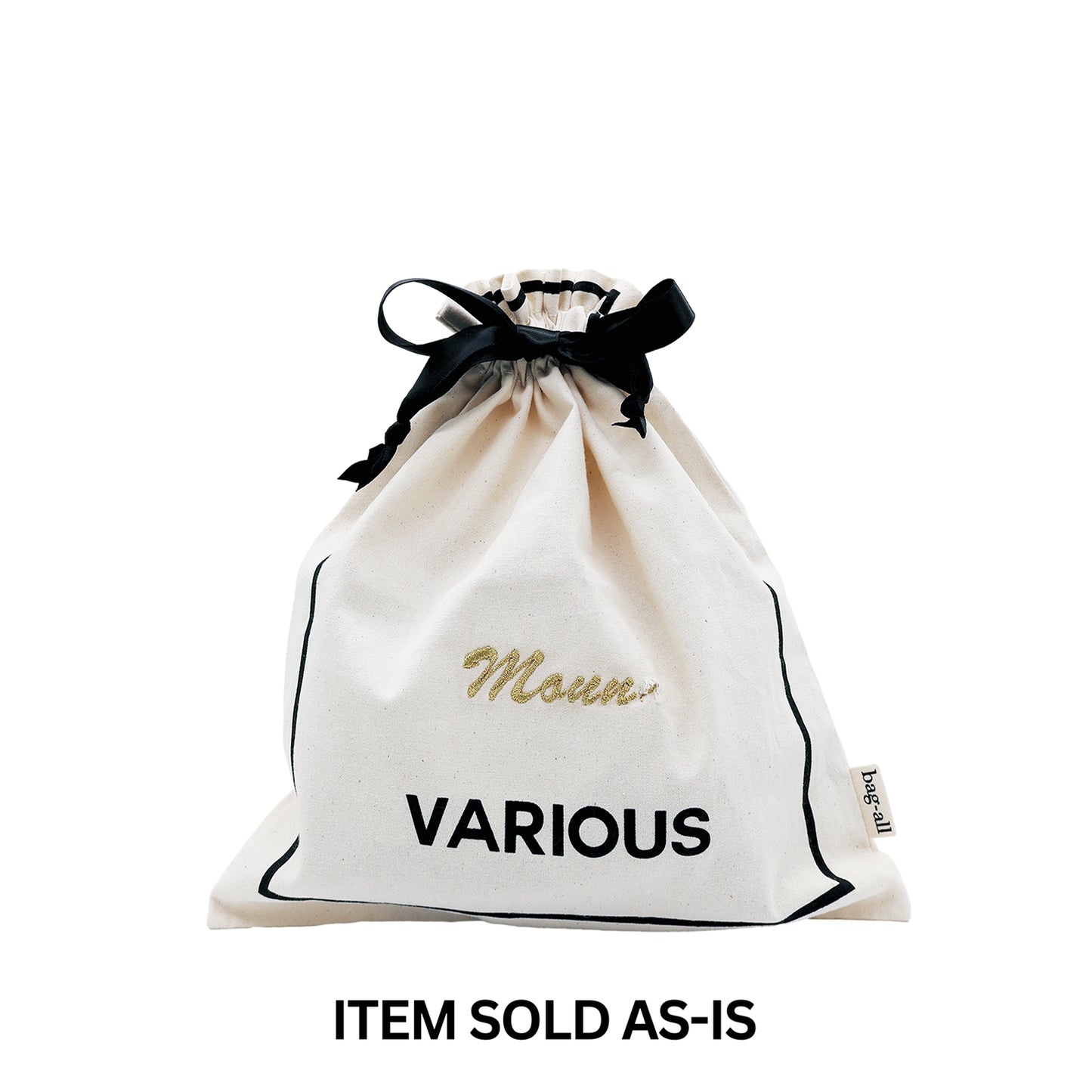 SALES BIN - Travel Various Bag – Cream