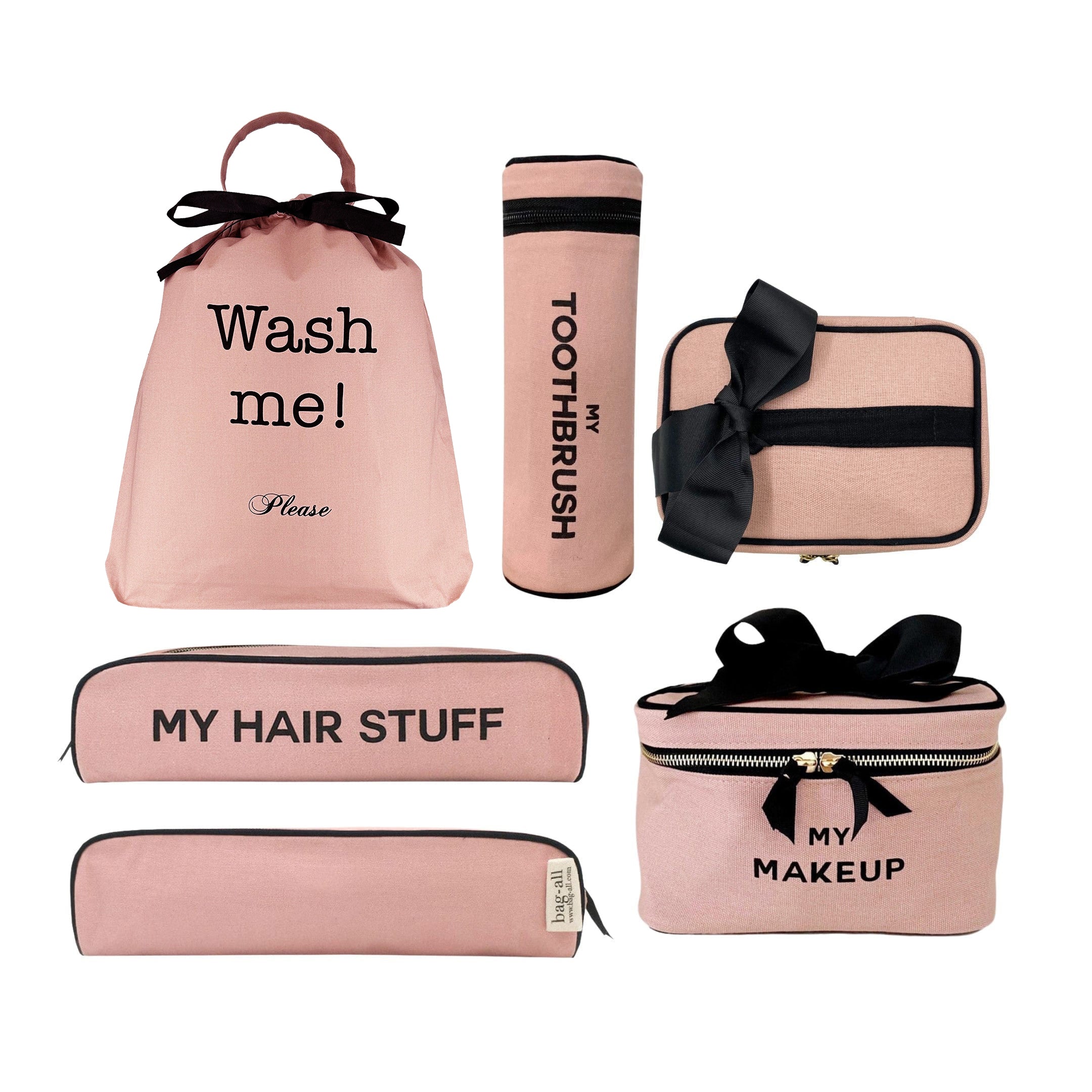 Deal Gift Set, 4-pack Travel & Home, Pink/Blush | Bag-all