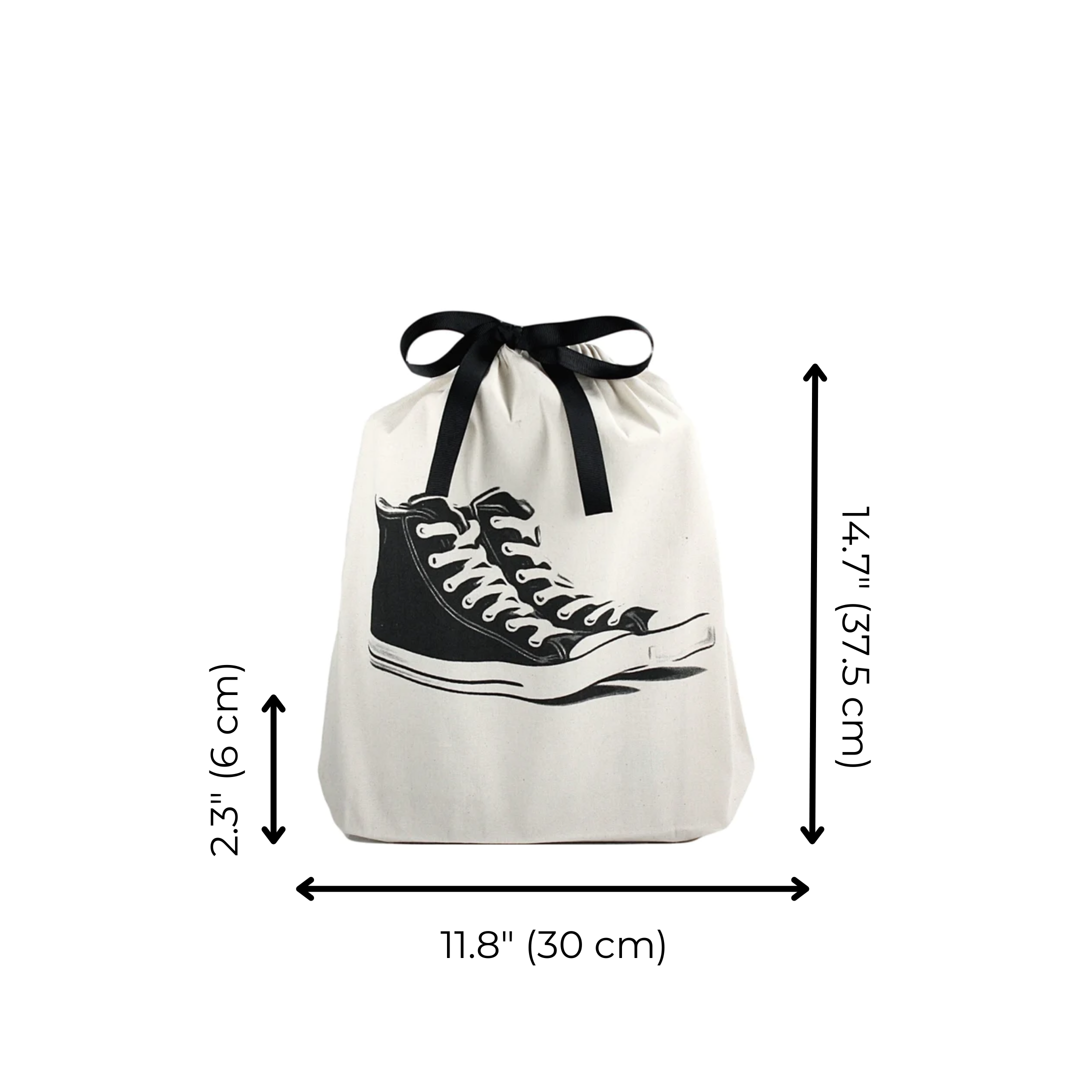 Sneakers Shoe Bag, Cream | Bag-all