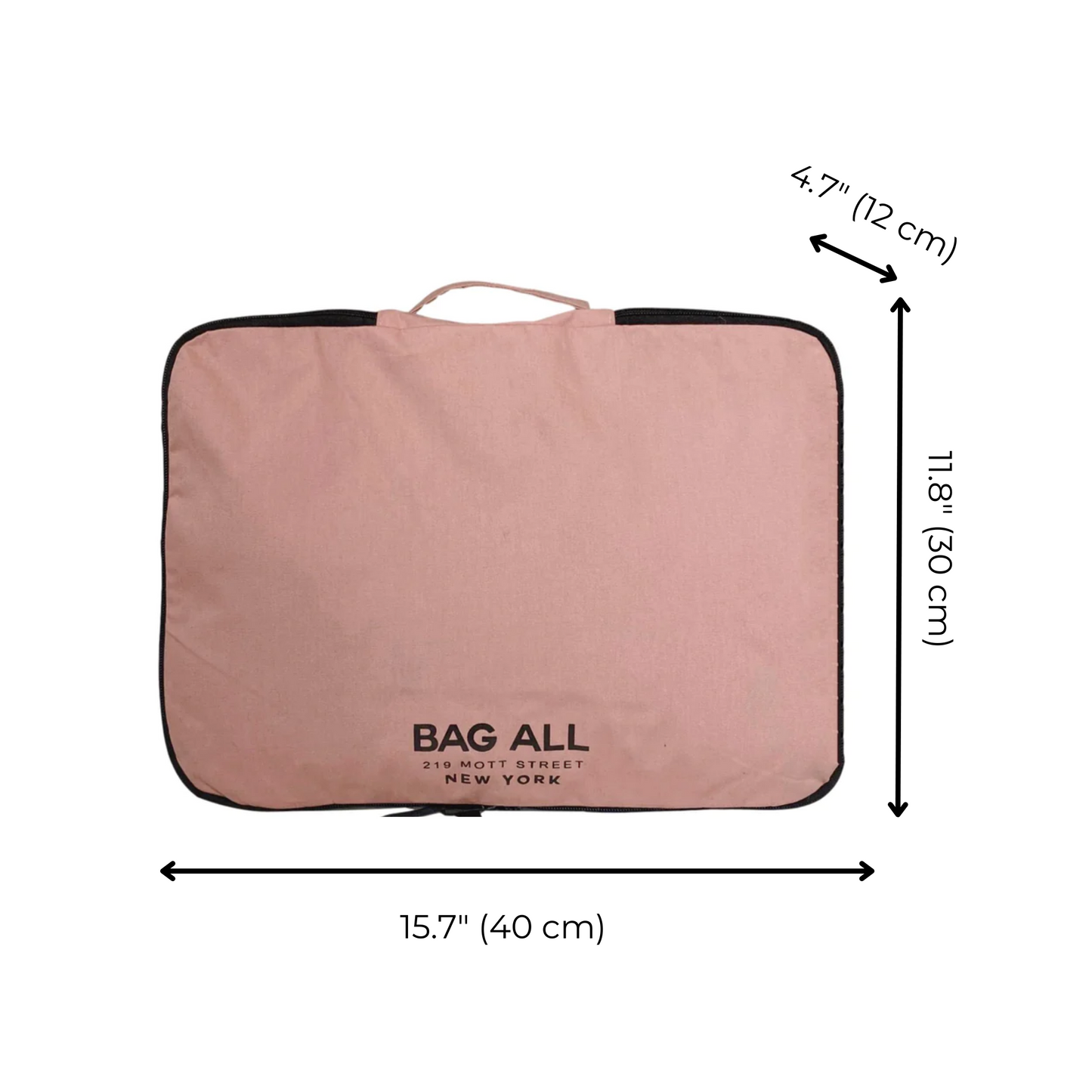 Large Packing Cube, Double Sided, Pink/Blush | Bag-all