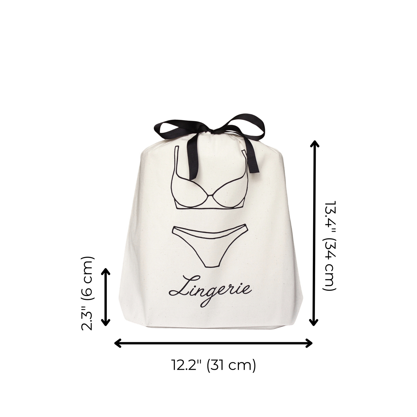 Lingerie French Travel Bag, Cream