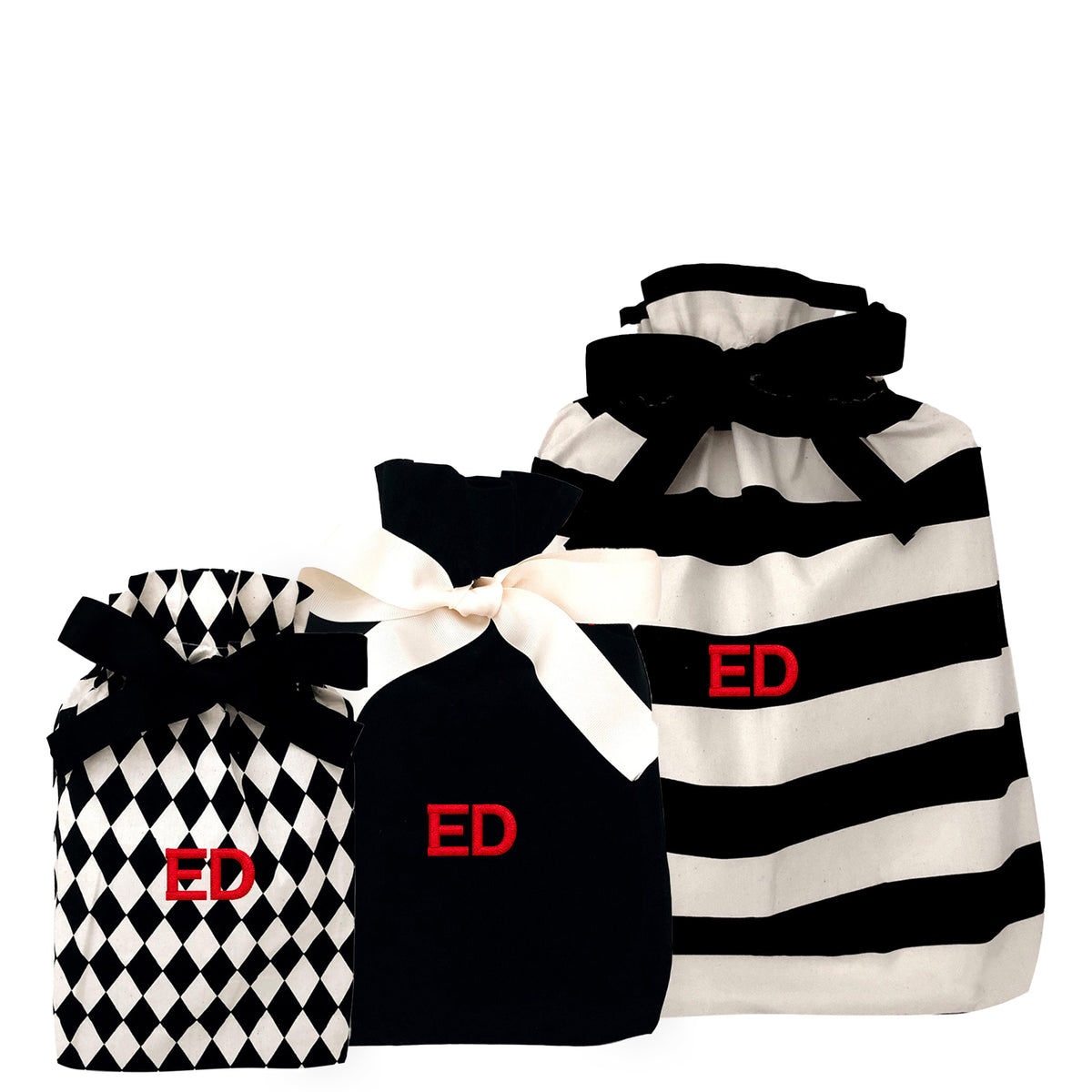 Set de bolsas de regalo, paquete de 3, Mezcla 1