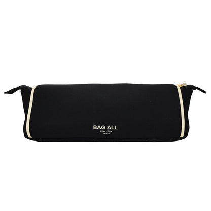 Astuccio da viaggio per strumenti per capelli con tappetino resistente al calore, nero