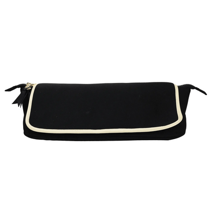 Astuccio da viaggio per strumenti per capelli con tappetino resistente al calore, nero