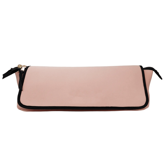 Hair Tools Travel Case w Heat-Resistant Mat – Pink/Blush