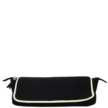 Haarwerkzeug-Reisetasche mit hitzebeständiger Matte – Schwarz