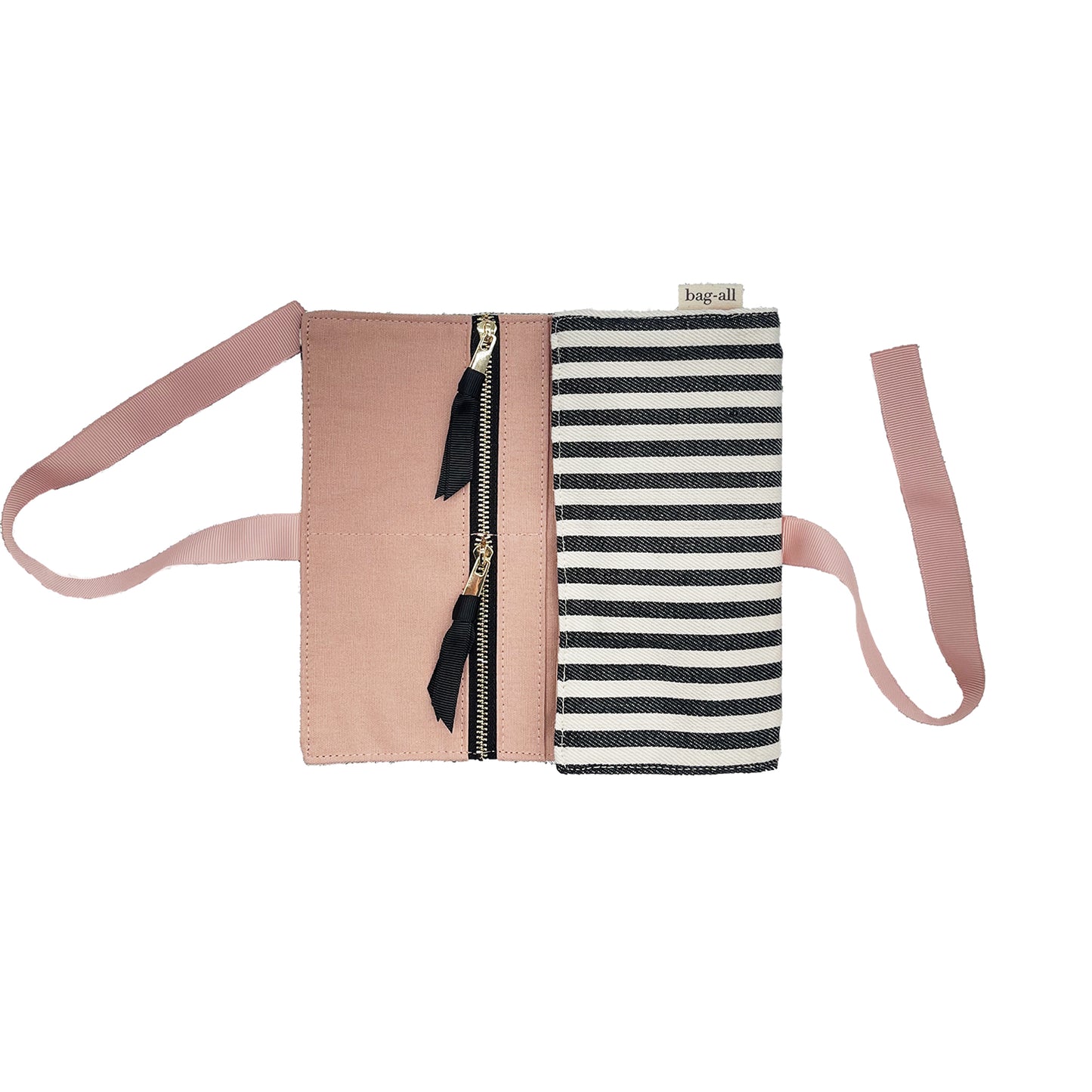 Jewelry Roll, Travel Pouch, Striped | Bag-all