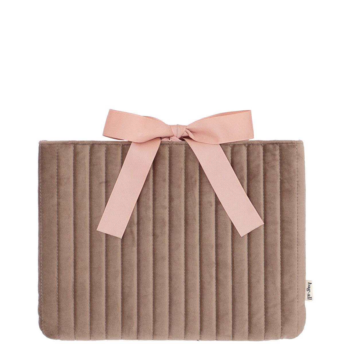 Laptop Sleeve 13" – Eco Velvet – Latte Taupe