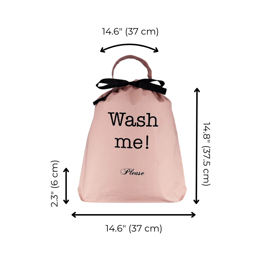 Wash Me, Laundry Bag, Pink/Blush | Bag-all