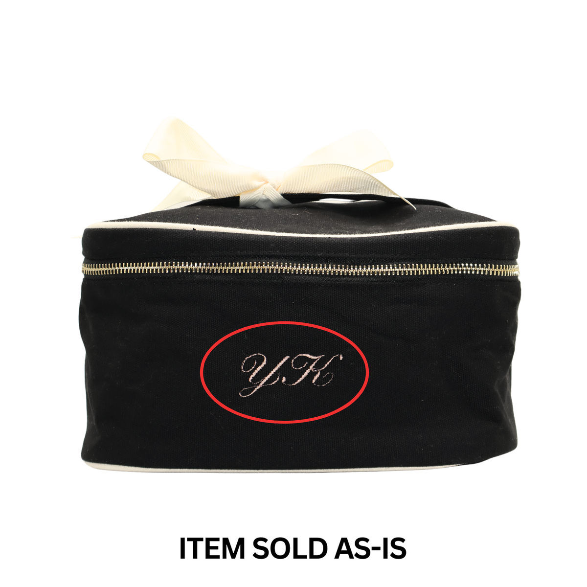 SALES BIN – Medium Box Makeup & Toiletry – Black