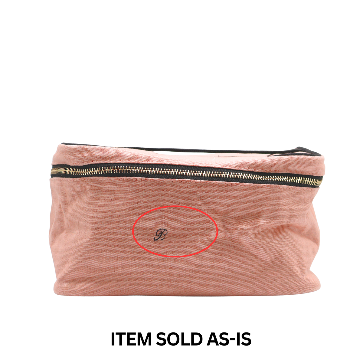 SALES BIN – Medium Box Makeup & Toiletry – Pink/Blush