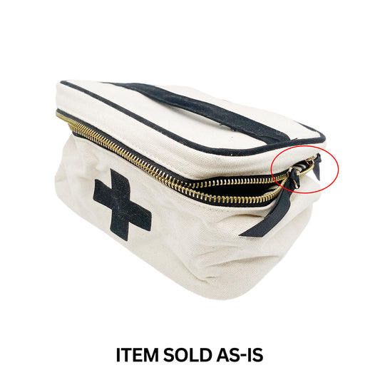 SALES BIN - Meds and First Aid Storage Box, Cream