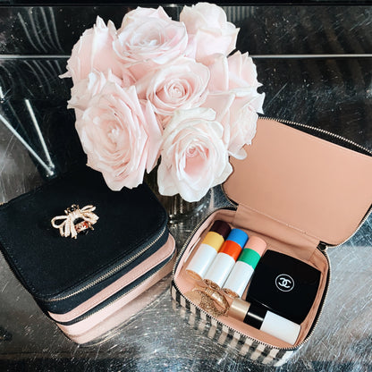 Makeup/Trinket Box, Striped | Bag-all