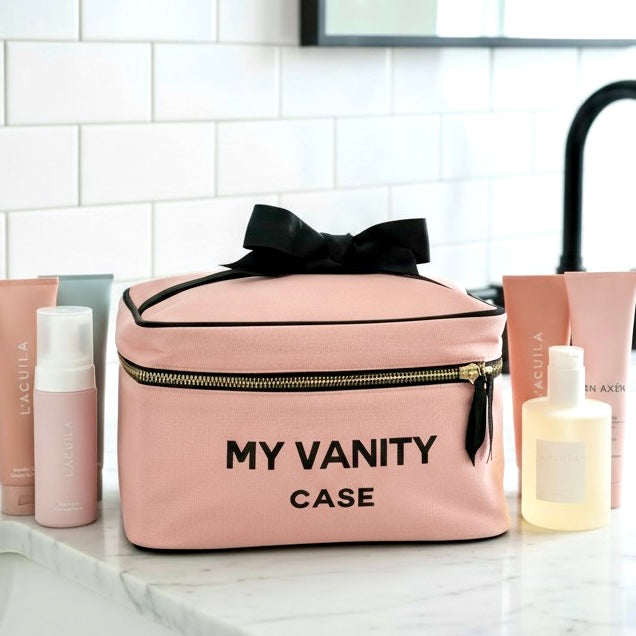 My Vanity Large Beauty Box – Pink/Blush