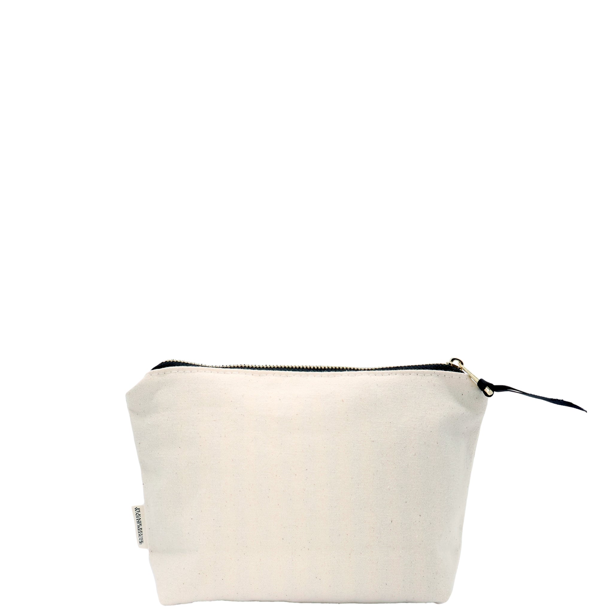 Charger Pouch, My Charger – Cream by Bag-all, a Paris-designed cotton travel case for organized, personalized storage of chargers and small essentials.