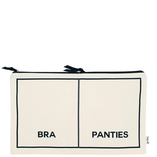 Unterwäsche-Organizer, Doppel – Creme