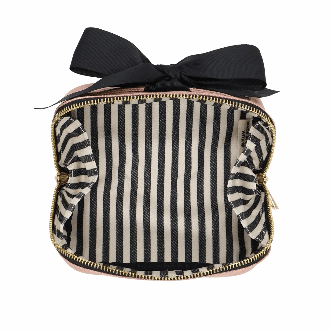 Petite Accordion Makeup Case – Pink/Blush