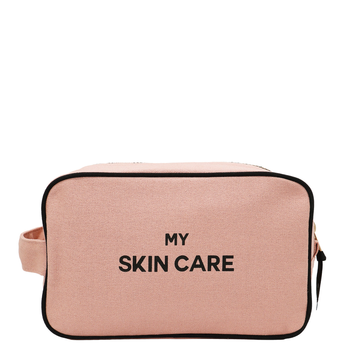 My Skin Care - Organizing Pouch w Black Piping – Pink/Blush by Bag-all pink skincare travel organizer