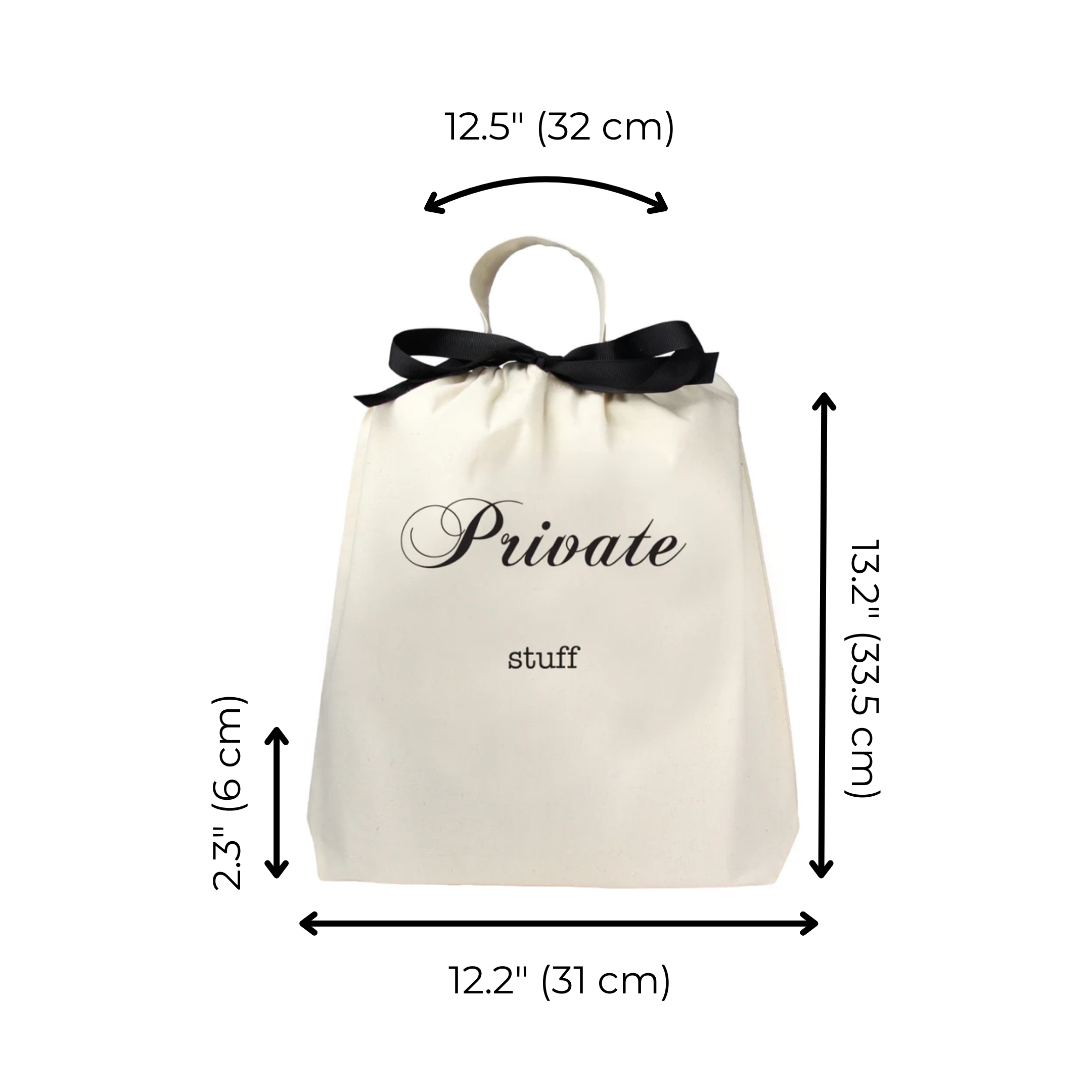 Private Stuff Large Bag, Cream | Bag-all