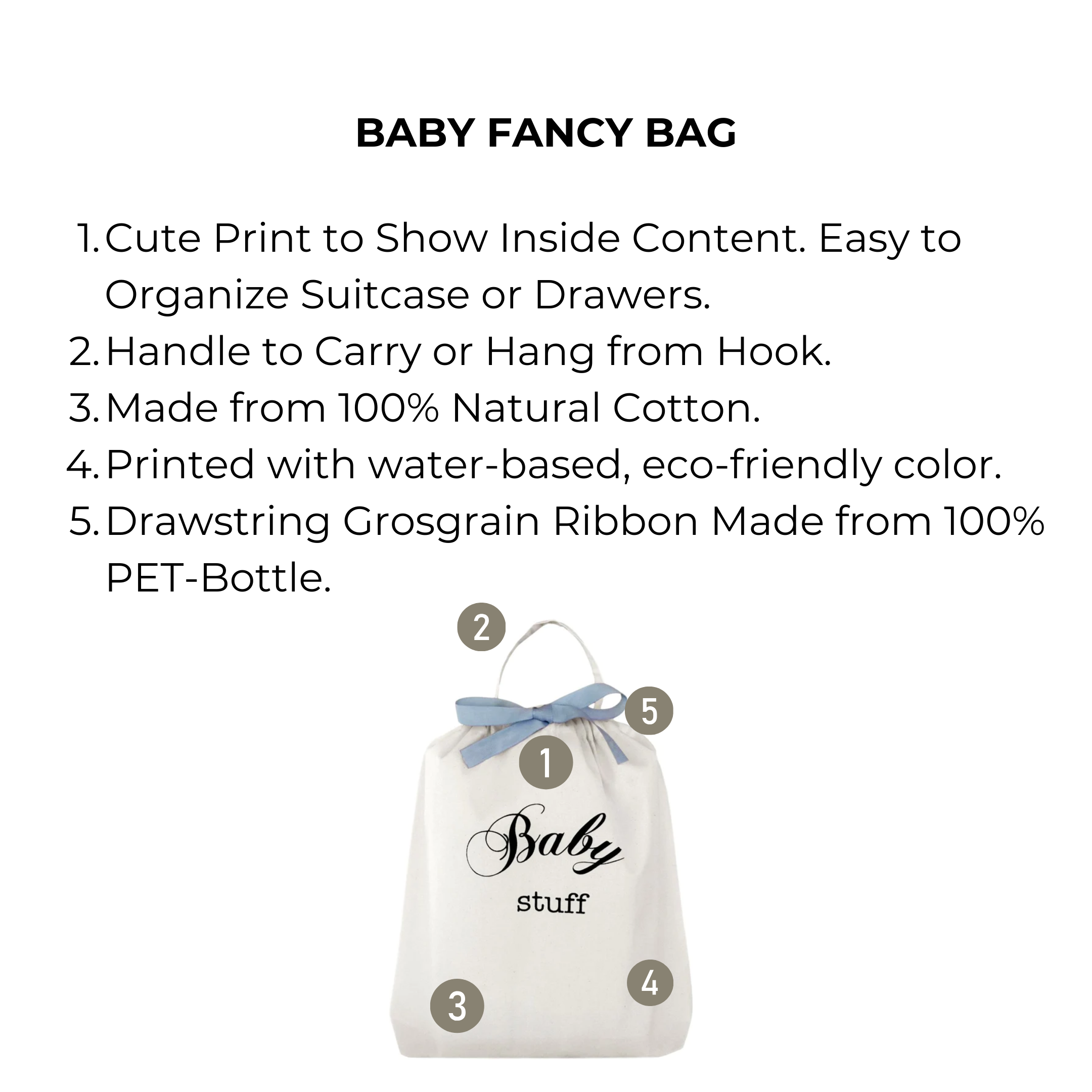 Baby Fancy Bag, Cream | Bag-all