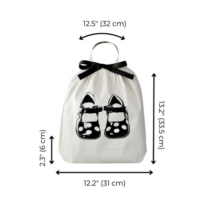 Children Shoe Bag, Cream | Bag-all