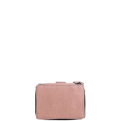 Pink Bag-all pill box small size with daily insert for organized medication storage and easy access