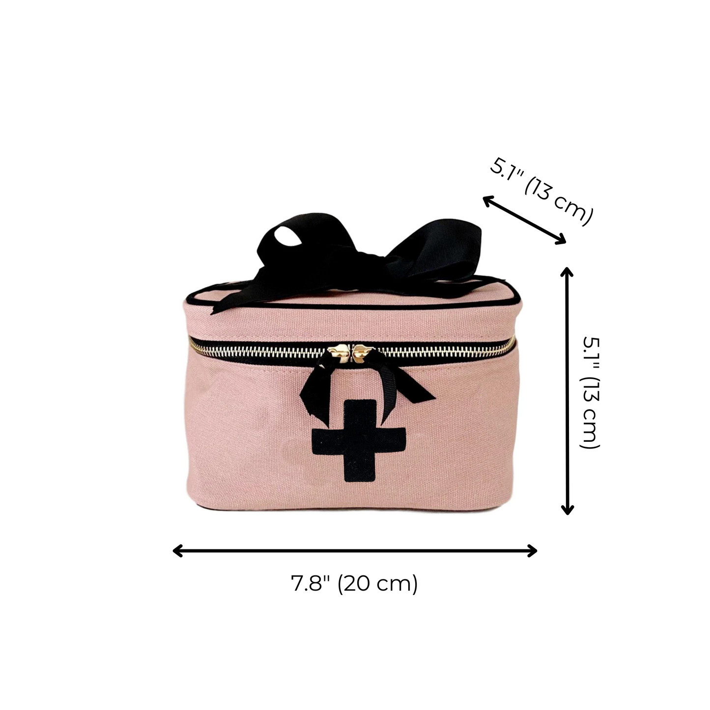 Meds and First Aid Storage Box, Pink/Blush | Bag-all