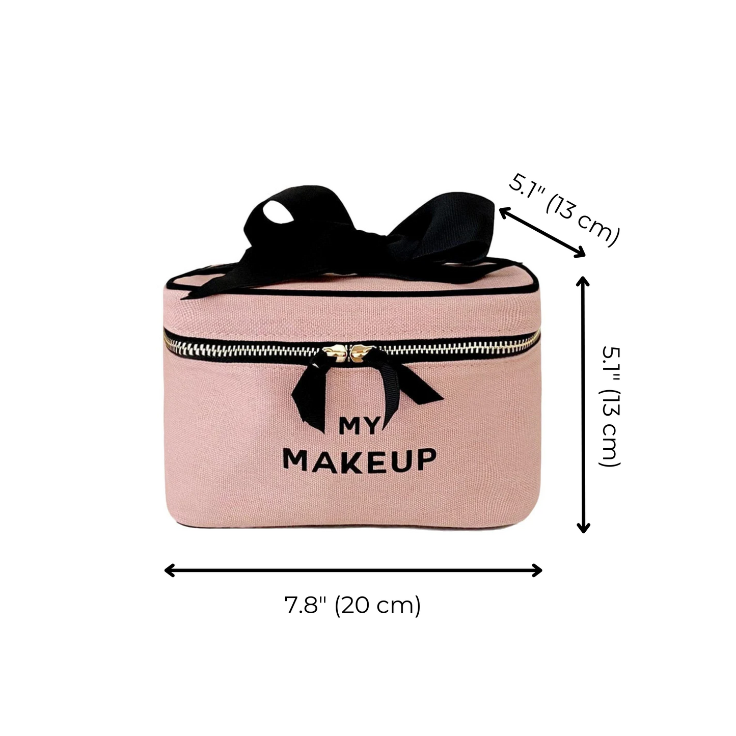 My Makeup Cosmetic Box, Pink/Blush | Bag-all