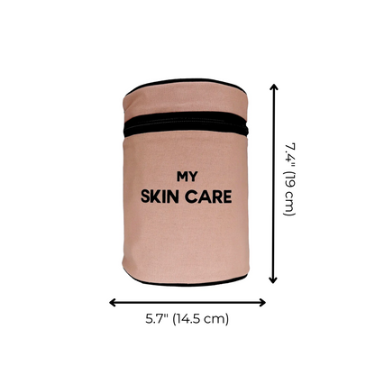 Round My Skin Care Case, Pink/Blush | Bag-all