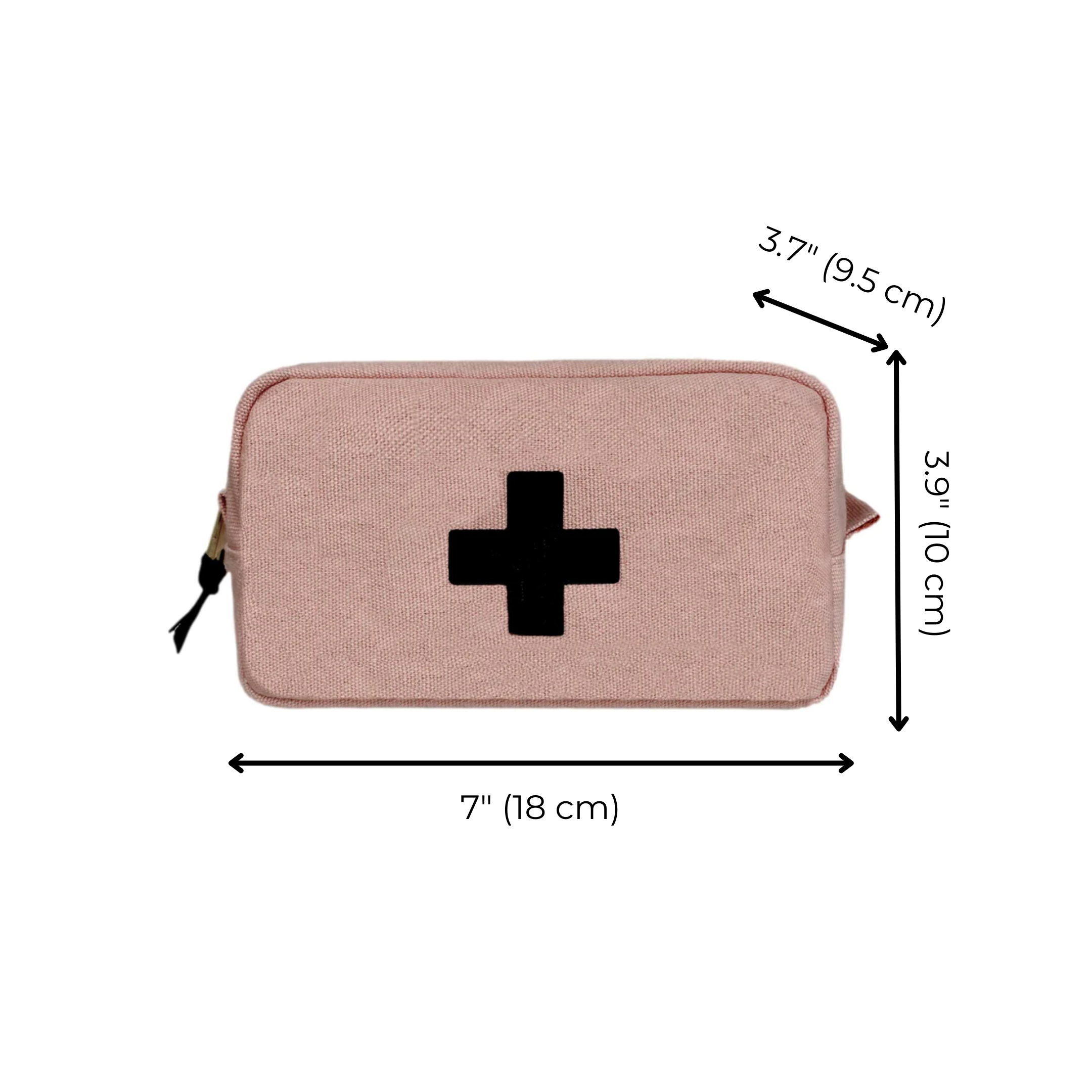 First Aid Organizing Pouch, Pink/Blush | Bag-all