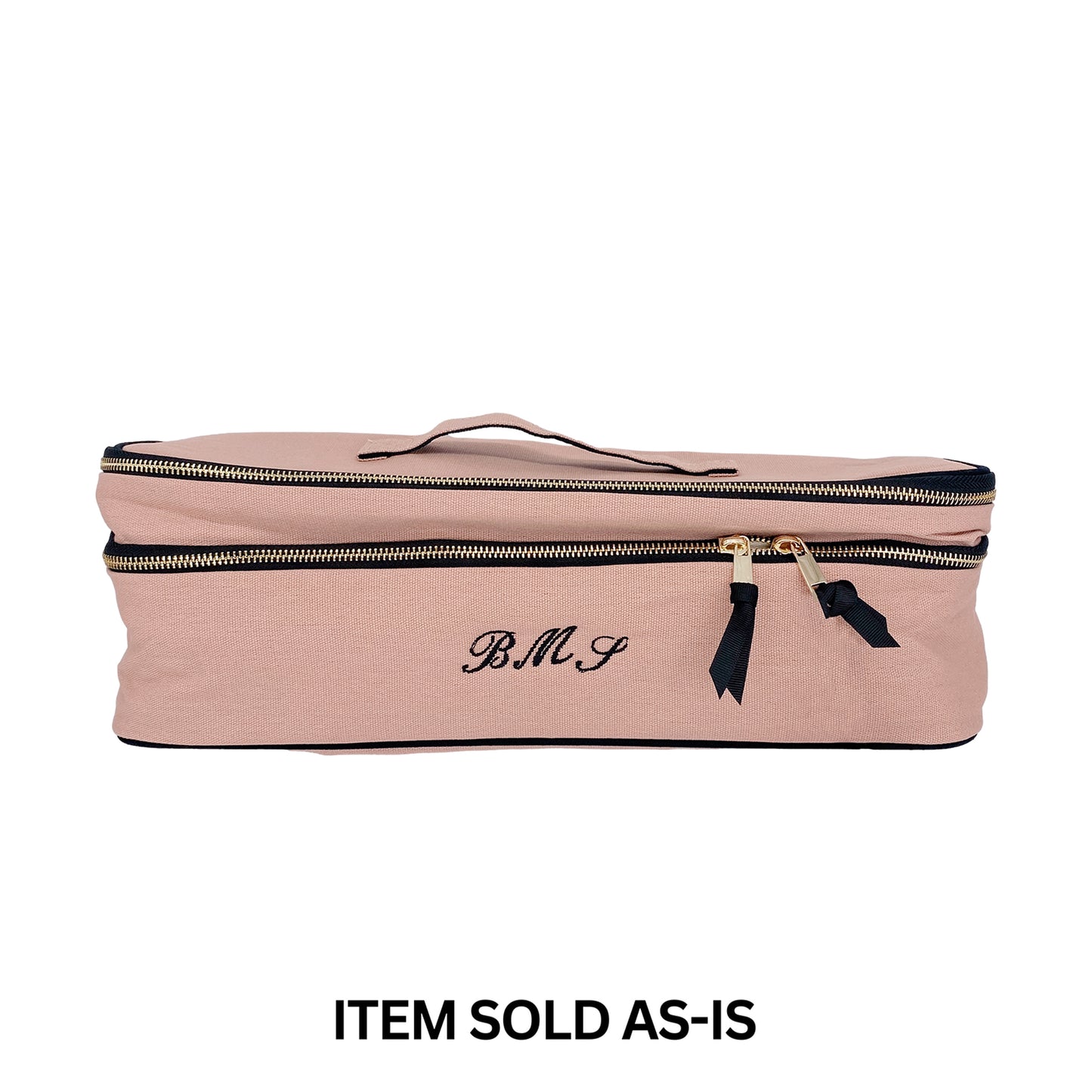 SALES BIN - Double Hair Tools Travel Case, Pink/Blush