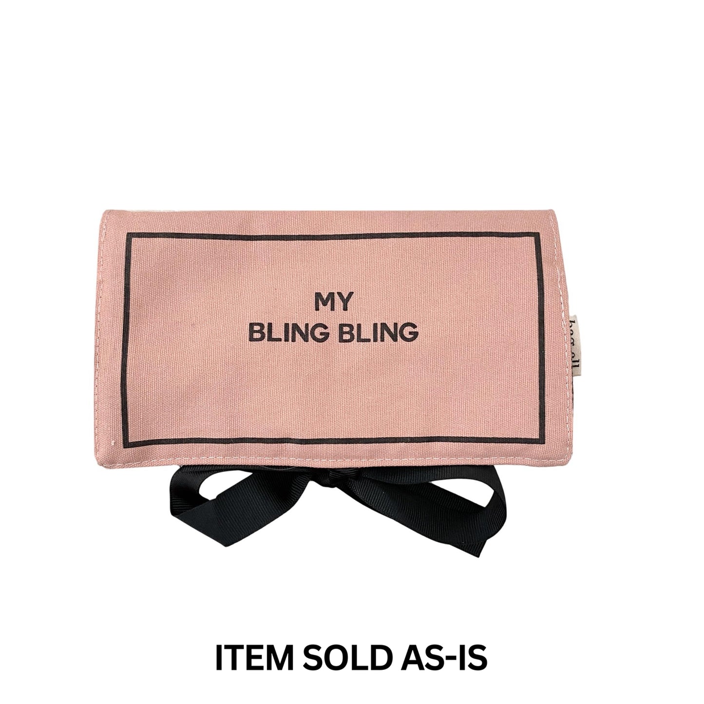 SALES BIN - Jewellery Case, Travel – Bling Bling – Pink/Blush