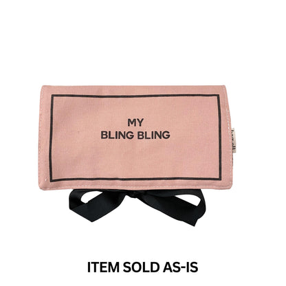 SALES BIN - Jewellery Case, Travel – Bling Bling – Pink/Blush
