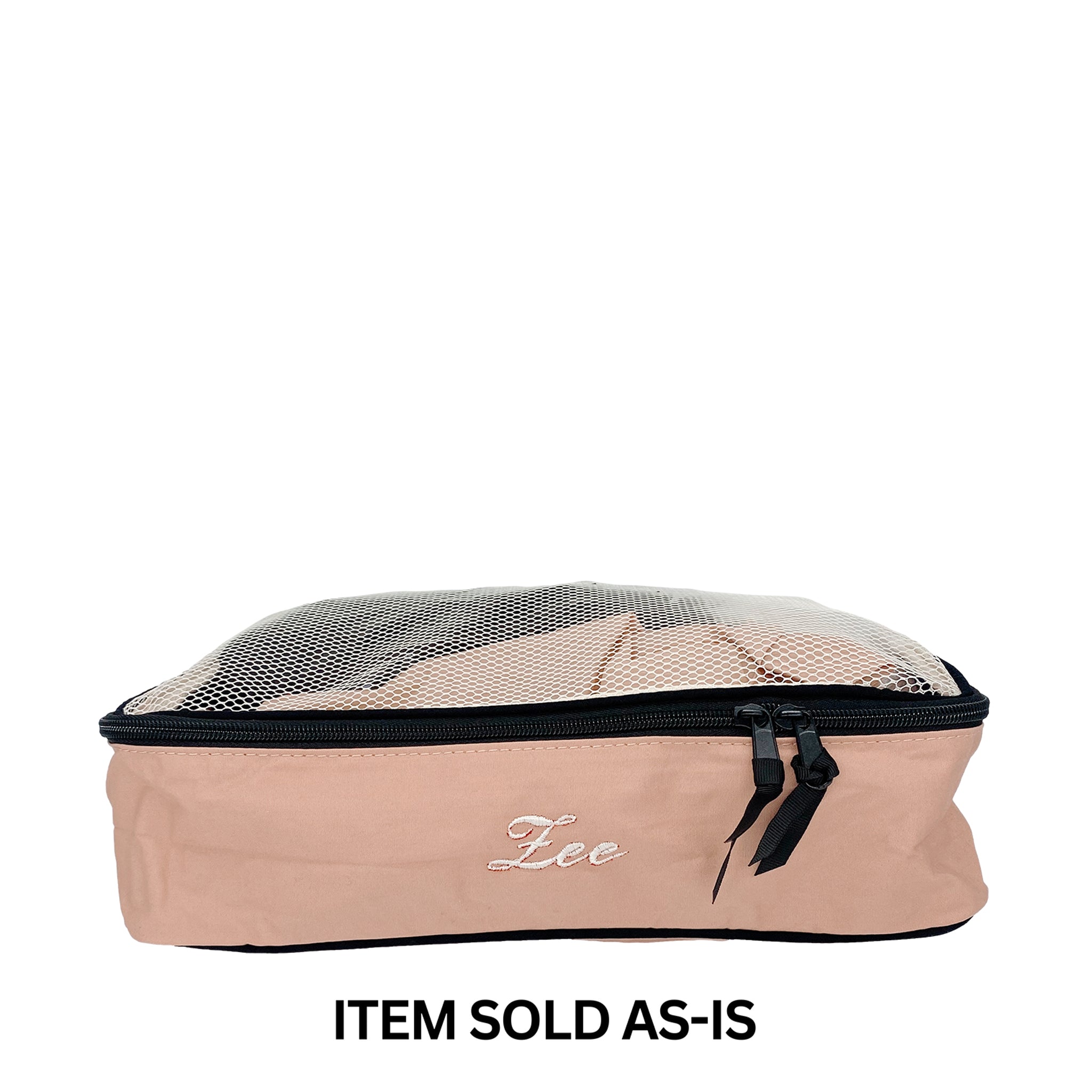 SALGS BIN - Bomuldspakning Terning Stor, Pink/Blush