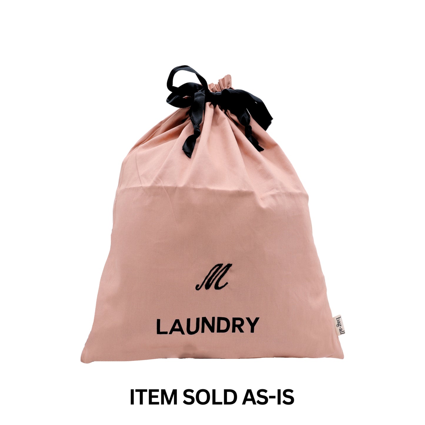 SALES BIN - Travel Laundry Bag – Pink/Blush
