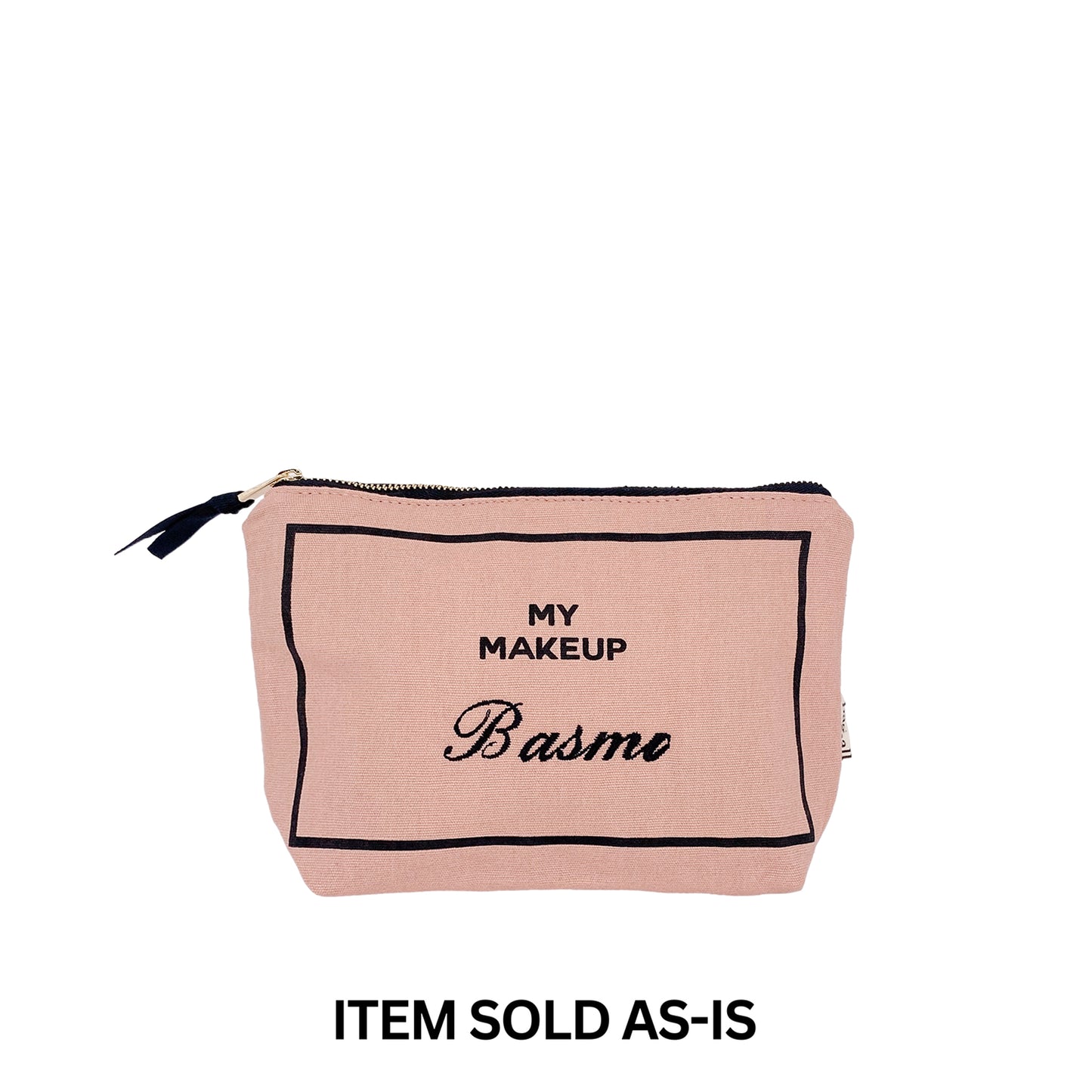 SALES BIN - My Makeup Pouch, Coated Lining, Pink/Blush