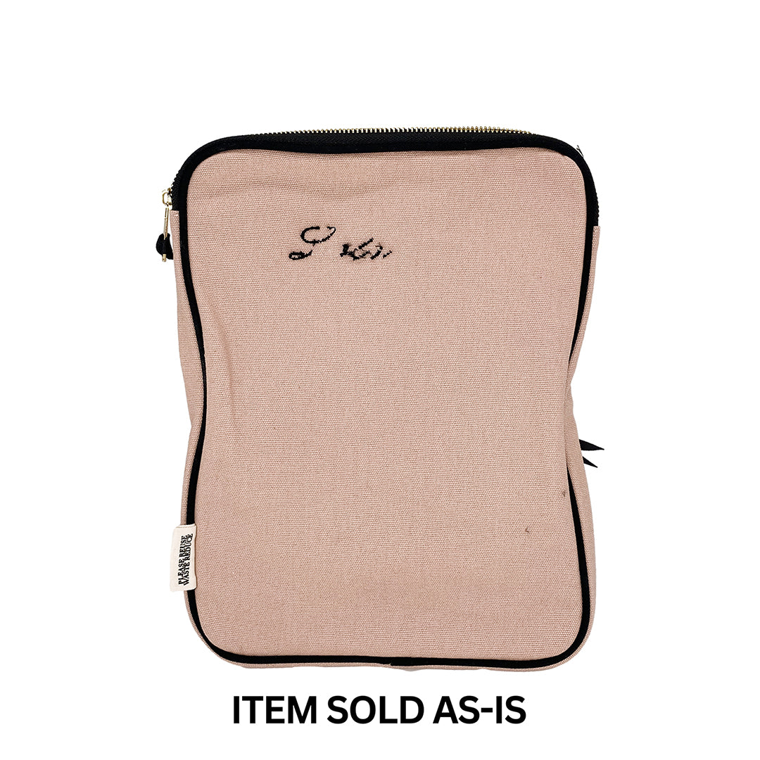 BIN DE VENDAS - Estojo para tablet 11", bolso carregador, rosa/blush