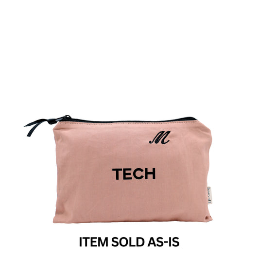 SALES BIN - Travel Tech Pouch – Pink/Blush