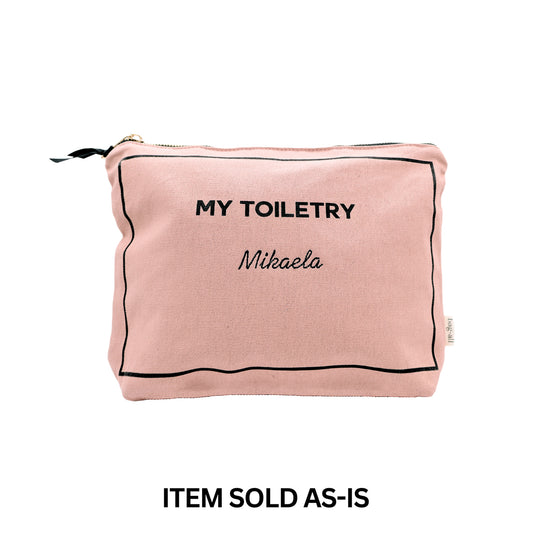SALES BIN - Toiletry Bag, Travel – Pink/Blush